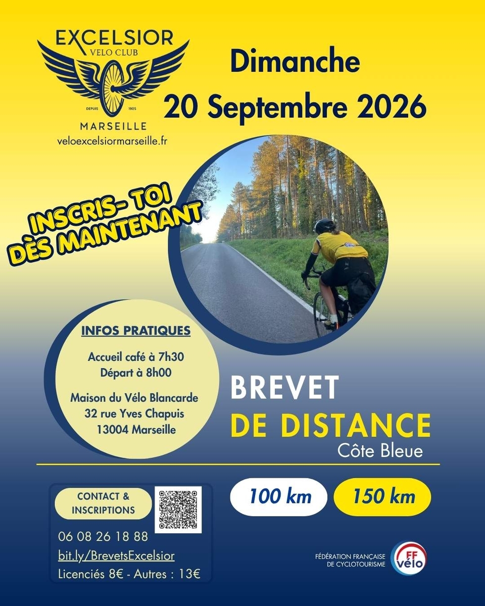 Excelsior Brevet 100 et 150 Km