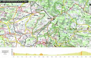 Parcours 5 Rémuzat 91 kms  806 m D+