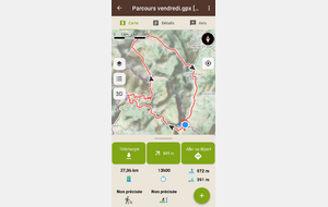 Parcours court vendredi 12